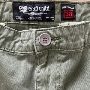 Ecko Unltd Olive Green Casual Pants